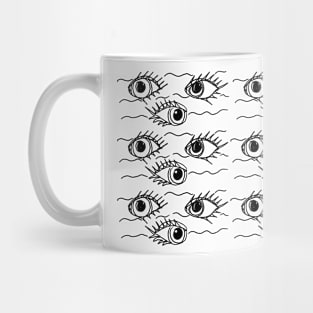 Fish Eyes - Aussie Tangle (See description notes re colour options) Mug